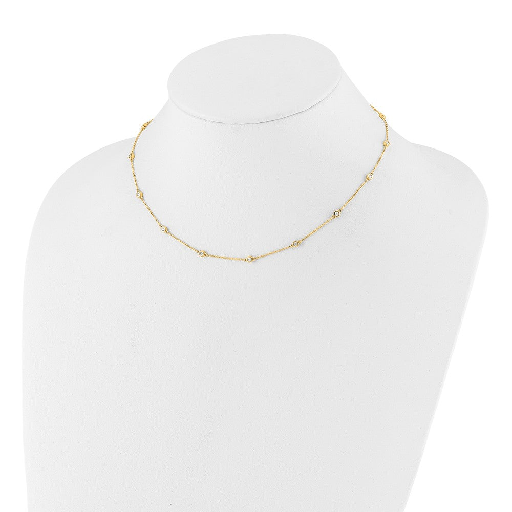 True Origin Lab Grown Diamond VS+ F+ Complete 16 Station 16 in Necklace