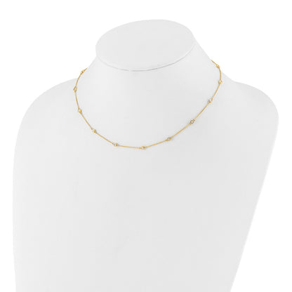 True Origin Lab Grown Diamond VS+ F+ Complete 16 Station 16 in Necklace