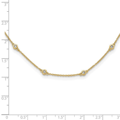 True Origin Lab Grown Diamond VS+ F+ Complete 16 Station 16 in Necklace