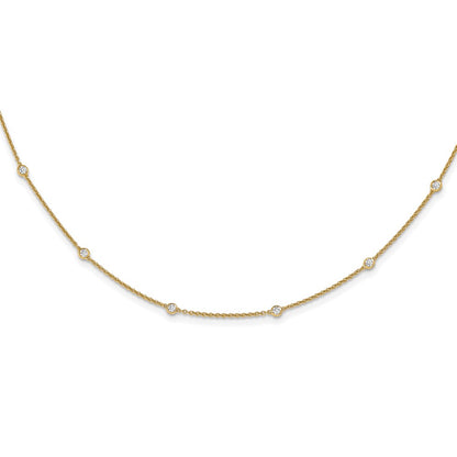 True Origin Lab Grown Diamond VS+ F+ Complete 16 Station 16 in Necklace