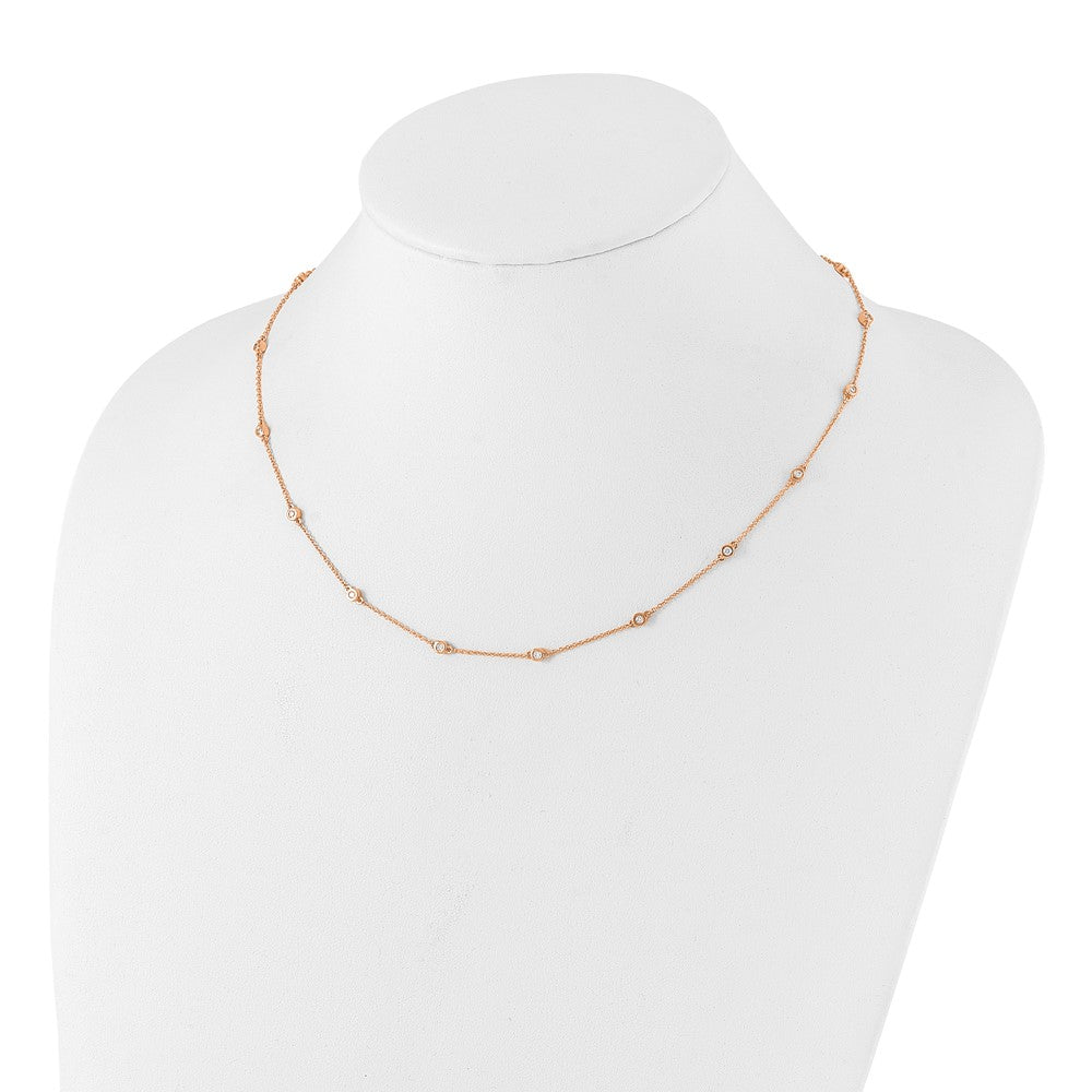 True Origin Lab Grown Diamond VS+ F+ Complete 16 Station 16 in Necklace