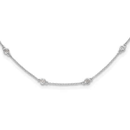 True Origin Lab Grown Diamond VS+ F+ Complete 16 Station 16 in Necklace