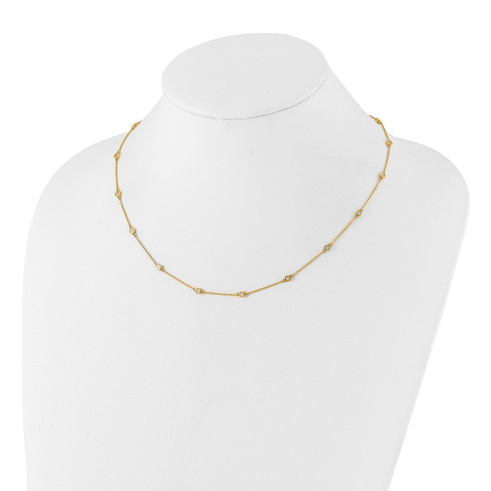 True Origin Lab Grown Diamond VS+ F+ Complete 16 Station 16 in Necklace