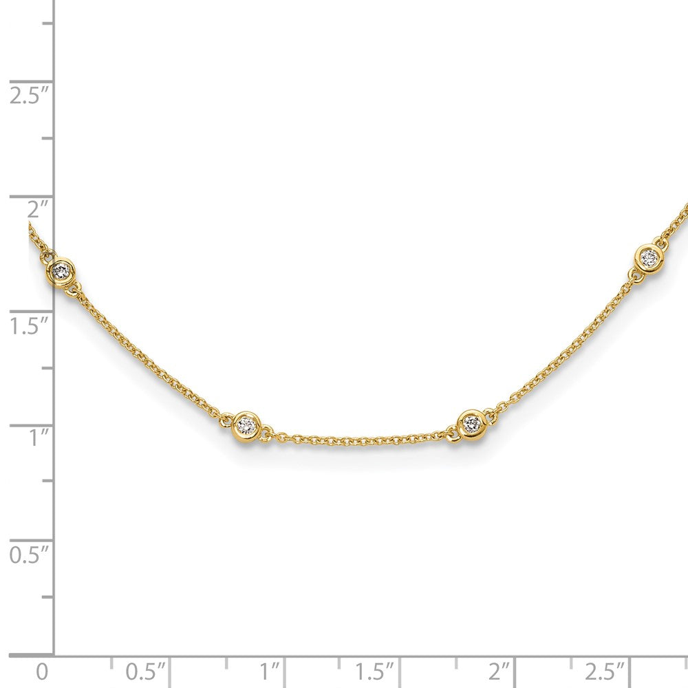 True Origin Lab Grown Diamond VS+ F+ Complete 16 Station 16 in Necklace