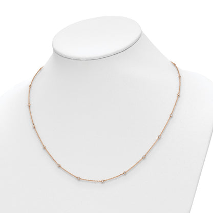 True Origin Lab Grown Diamond VS+ F+ Complete 16 Station 16 in Necklace