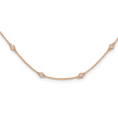 True Origin Lab Grown Diamond VS+ F+ Complete 16 Station 16 in Necklace