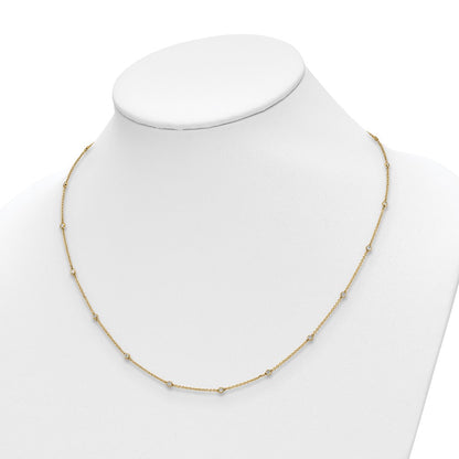 True Origin Lab Grown Diamond VS+ F+ Complete 16 Station 16 in Necklace