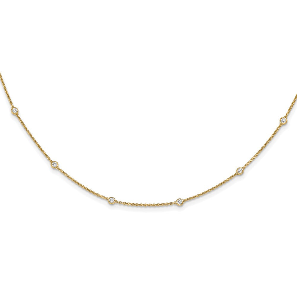 True Origin Lab Grown Diamond VS+ F+ Complete 16 Station 16 in Necklace