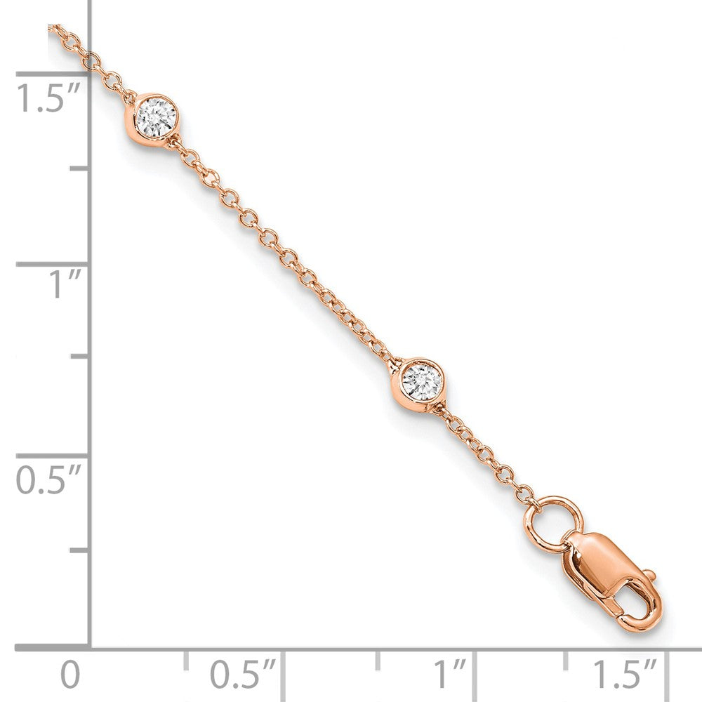 True Origin Lab Grown Diamond VS+ F+ Complete 8 Station 8 in Bracelet