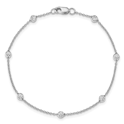 True Origin Lab Grown Diamond VS+ F+ Complete 8 Station 8 in Bracelet