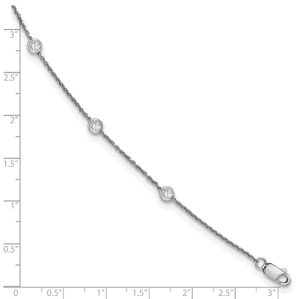 True Origin Lab Grown Diamond VS+ F+ Complete 8 Station 8 in Bracelet