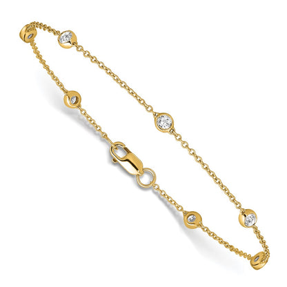 True Origin Lab Grown Diamond VS+ F+ Complete 8 Station 8 in Bracelet
