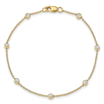 True Origin Lab Grown Diamond VS+ F+ Complete 8 Station 8 in Bracelet