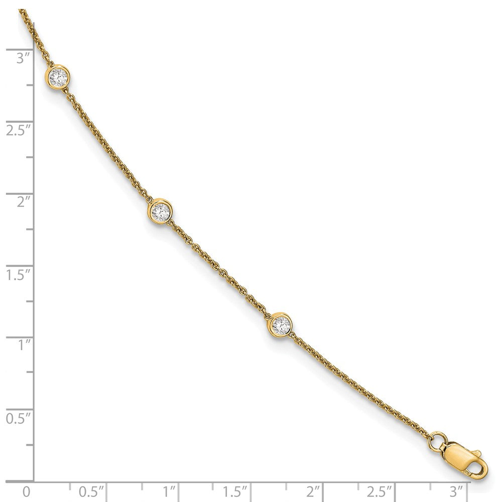 True Origin Lab Grown Diamond VS+ F+ Complete 8 Station 8 in Bracelet