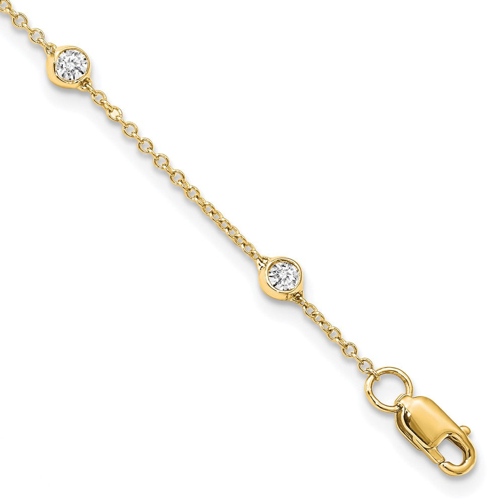 True Origin Lab Grown Diamond VS+ F+ Complete 8 Station 8 in Bracelet