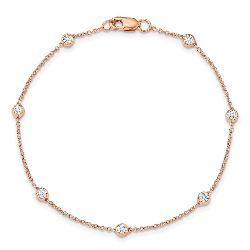 True Origin Lab Grown Diamond VS+ F+ Complete 8 Station 8 in Bracelet