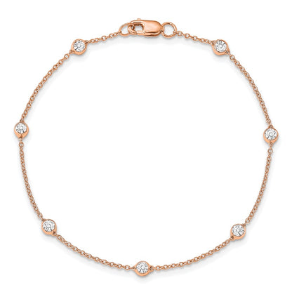 True Origin Lab Grown Diamond VS+ F+ Complete 8 Station 8 in Bracelet