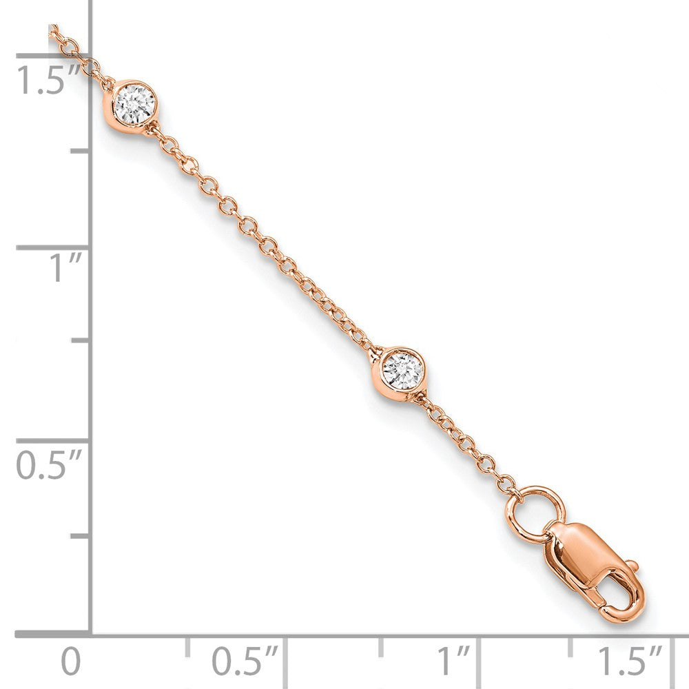 True Origin Lab Grown Diamond VS+ F+ Complete 8 Station 8 in Bracelet