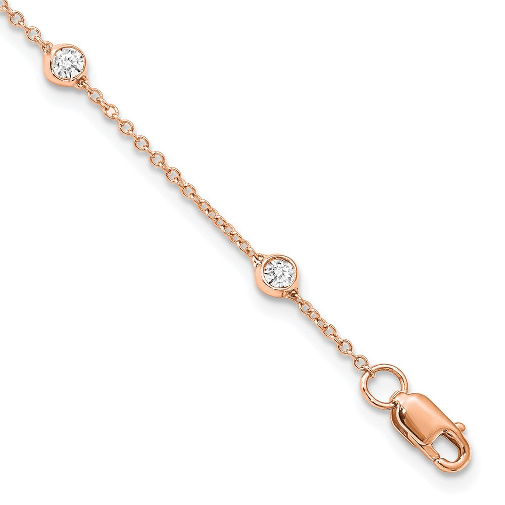 True Origin Lab Grown Diamond VS+ F+ Complete 8 Station 8 in Bracelet