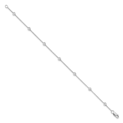 True Origin Lab Grown Diamond VS+ F+ Complete 8 Station 8 in Bracelet