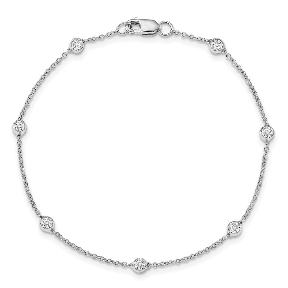 True Origin Lab Grown Diamond VS+ F+ Complete 8 Station 8 in Bracelet