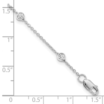 True Origin Lab Grown Diamond VS+ F+ Complete 8 Station 8 in Bracelet
