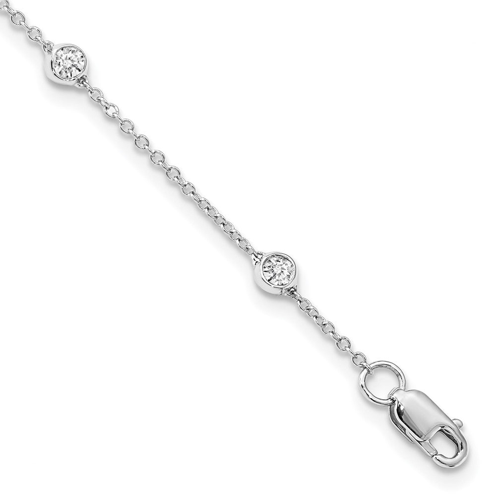 True Origin Lab Grown Diamond VS+ F+ Complete 8 Station 8 in Bracelet