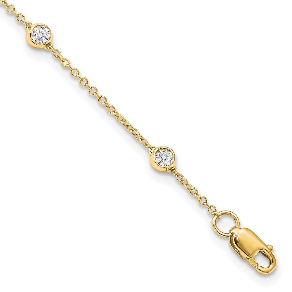True Origin Lab Grown Diamond VS+ F+ Complete 8 Station 8 in Bracelet