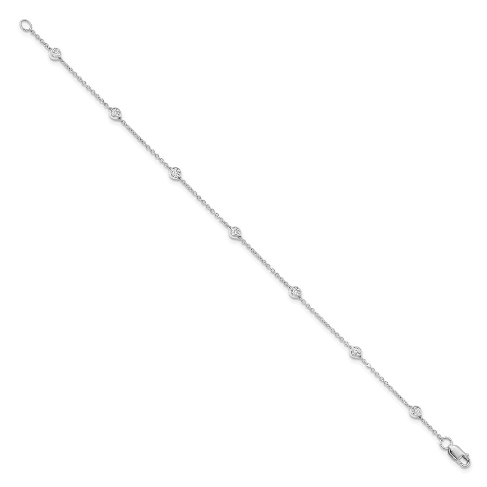 True Origin Lab Grown Diamond VS+ F+ Complete 8 Station 8 in Bracelet