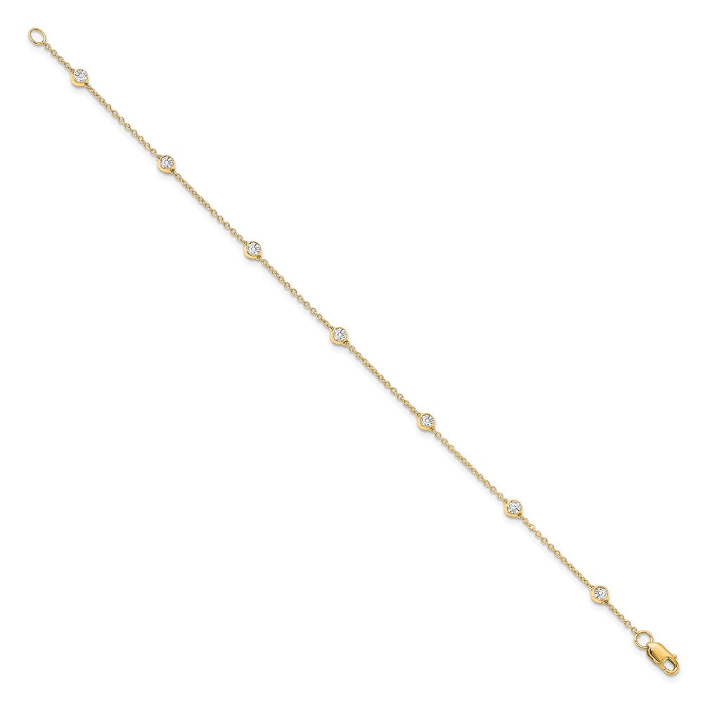 True Origin Lab Grown Diamond VS+ F+ Complete 8 Station 8 in Bracelet