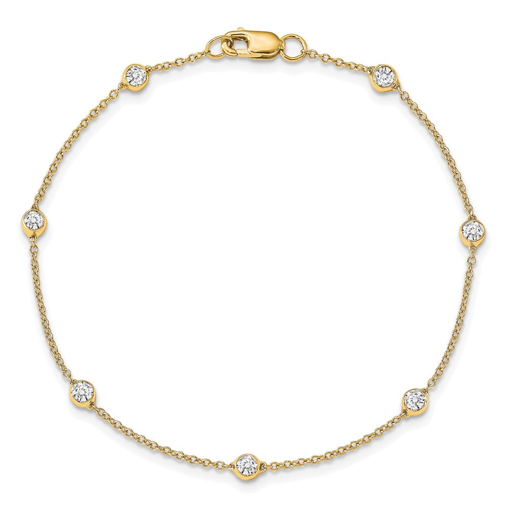 True Origin Lab Grown Diamond VS+ F+ Complete 8 Station 8 in Bracelet
