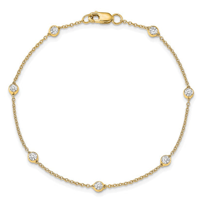 True Origin Lab Grown Diamond VS+ F+ Complete 8 Station 8 in Bracelet