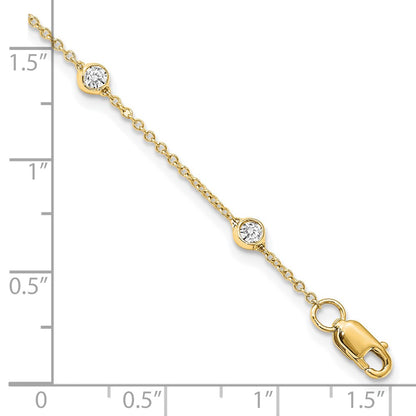 True Origin Lab Grown Diamond VS+ F+ Complete 8 Station 8 in Bracelet
