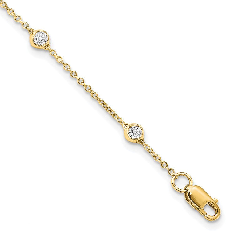 True Origin Lab Grown Diamond VS+ F+ Complete 8 Station 8 in Bracelet
