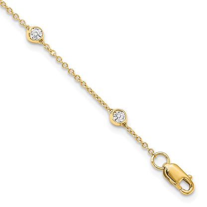 True Origin Lab Grown Diamond VS+ F+ Complete 8 Station 8 in Bracelet