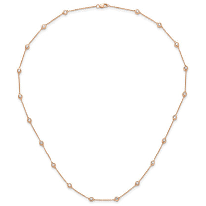 True Origin Lab Grown Diamond VS+ F+ Complete 20 Station 20 in Necklace