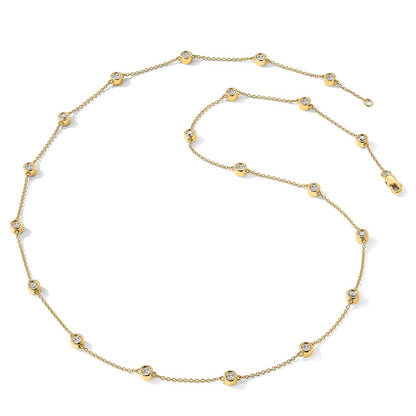True Origin Lab Grown Diamond VS+ F+ Complete 20 Station 20 in Necklace