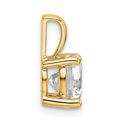 Lab Grown Diamond VS/SI+ G+ Round Complete Four Prong Pendant