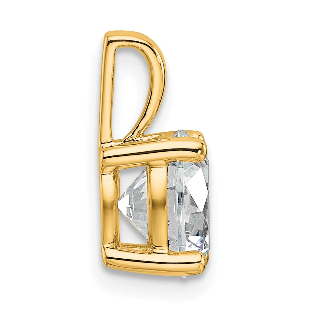 Lab Grown Diamond VS/SI+ G+ Round Complete Four Prong Pendant