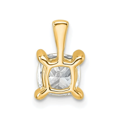 Lab Grown Diamond VS/SI+ G+ Cushion Complete Four Prong Pendant