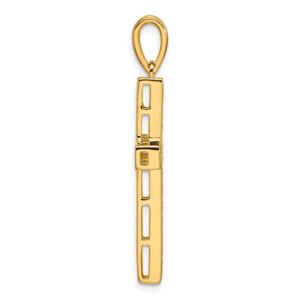 True Origin Lab Grown Diamond VS+ F+ Complete Cross Pendant