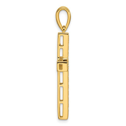 True Origin Lab Grown Diamond VS+ F+ Complete Cross Pendant
