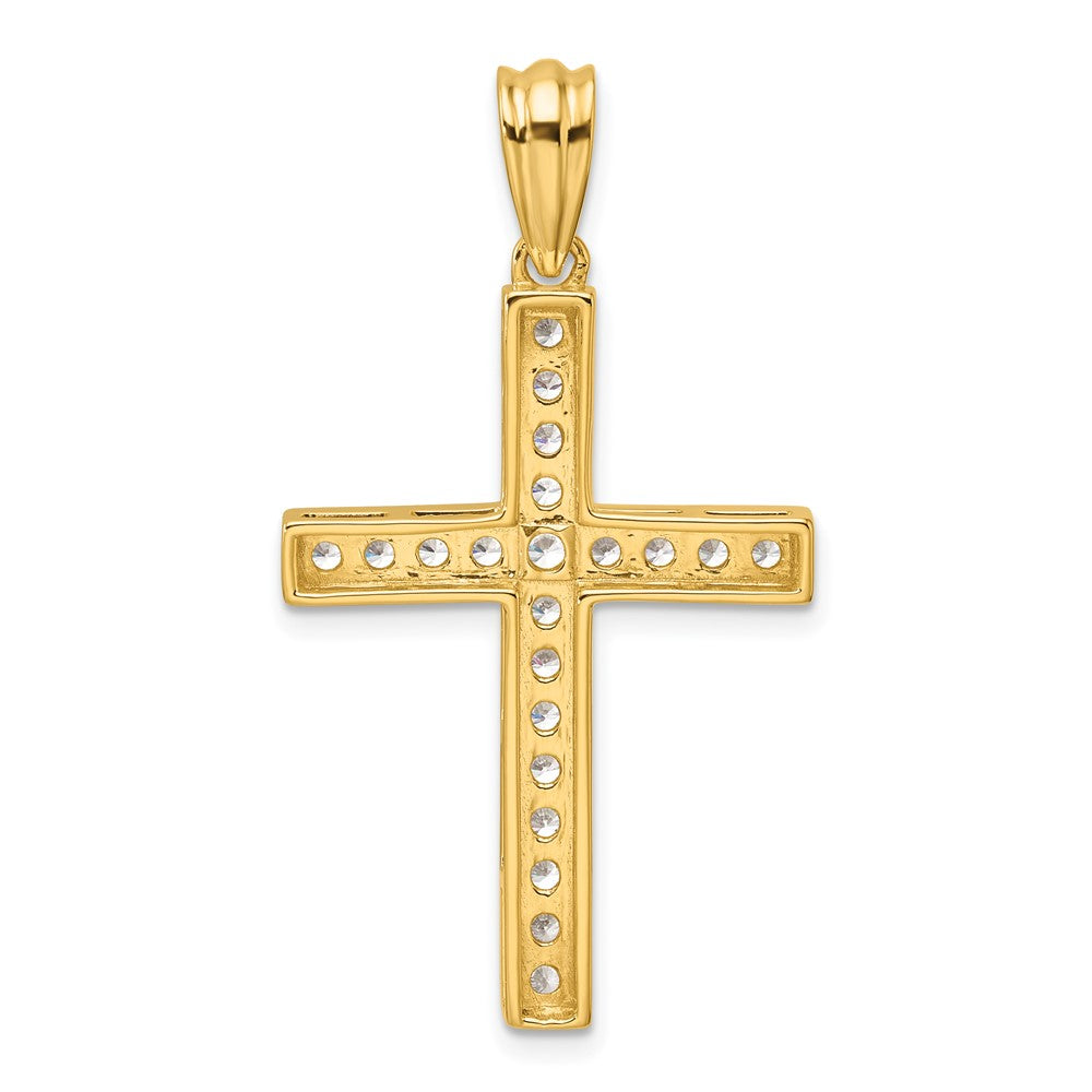 True Origin Lab Grown Diamond VS+ F+ Complete Cross Pendant
