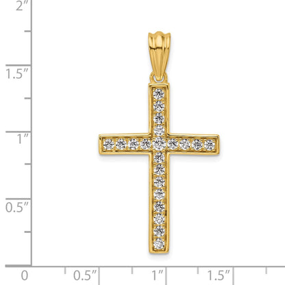 True Origin Lab Grown Diamond VS+ F+ Complete Cross Pendant