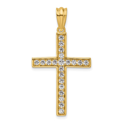 True Origin Lab Grown Diamond VS+ F+ Complete Cross Pendant