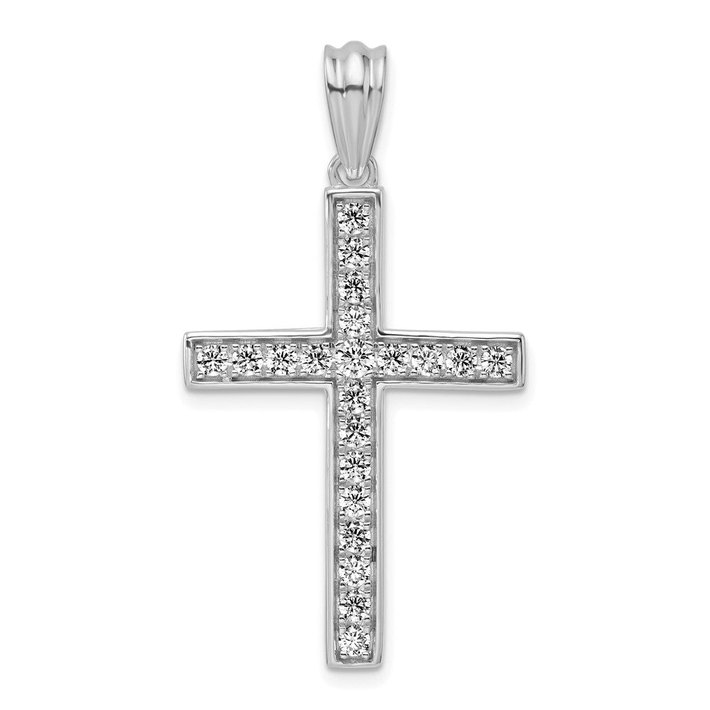 True Origin Lab Grown Diamond VS+ F+ Complete Cross Pendant