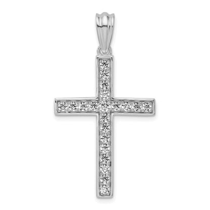 True Origin Lab Grown Diamond VS+ F+ Complete Cross Pendant