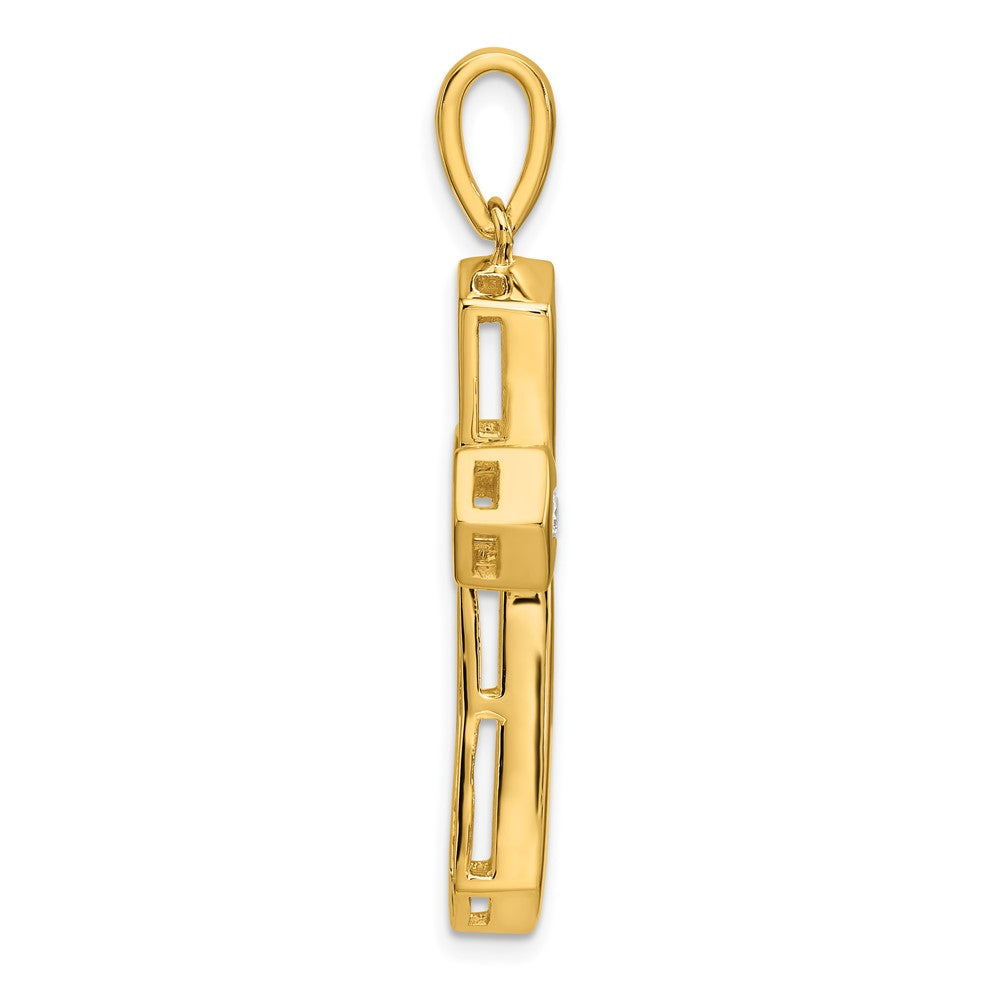 True Origin Lab Grown Diamond VS+ F+ Complete Cross Pendant