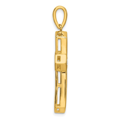 True Origin Lab Grown Diamond VS+ F+ Complete Cross Pendant
