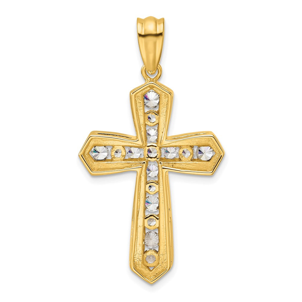 True Origin Lab Grown Diamond VS+ F+ Complete Cross Pendant